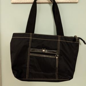 Black Nylon Nine West Shoulder Bag